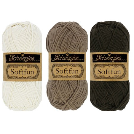 Home Sweet Home deken Haakpakket 12 sf taupe