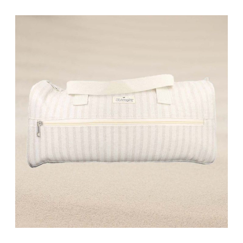 Breitas 45x16,5x19,5cm gestreept beige