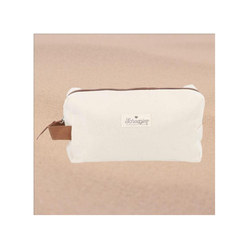 Scheepjes Etui voor accessoires 24x13x9cm ecru