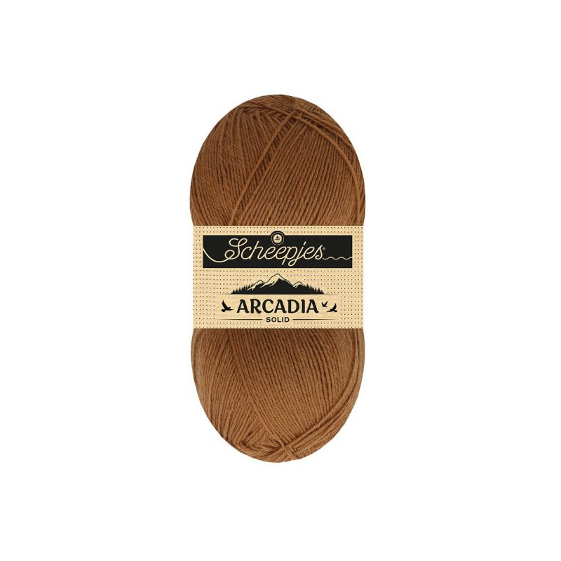 Scheepjes Arcadia Solid 1x100gr - 807 Canyon sokkenwol