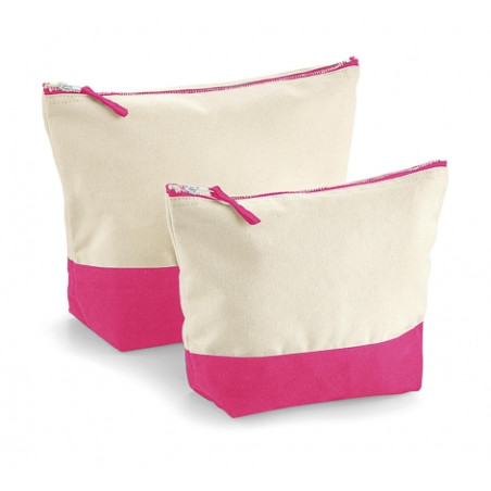Dipped Base Canvas Accessory Bag