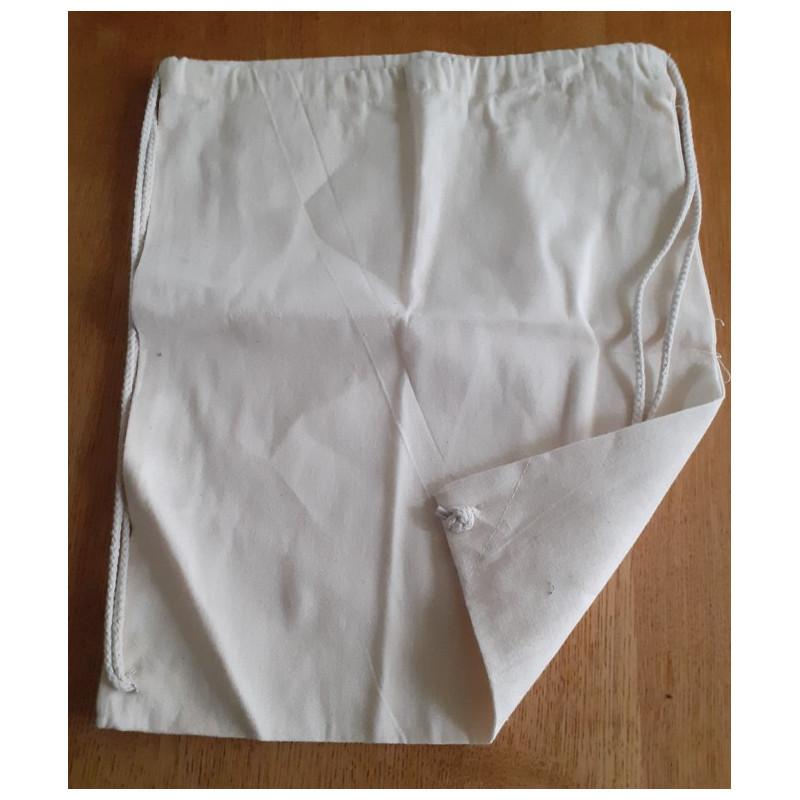 Katoenen rugtas met koord