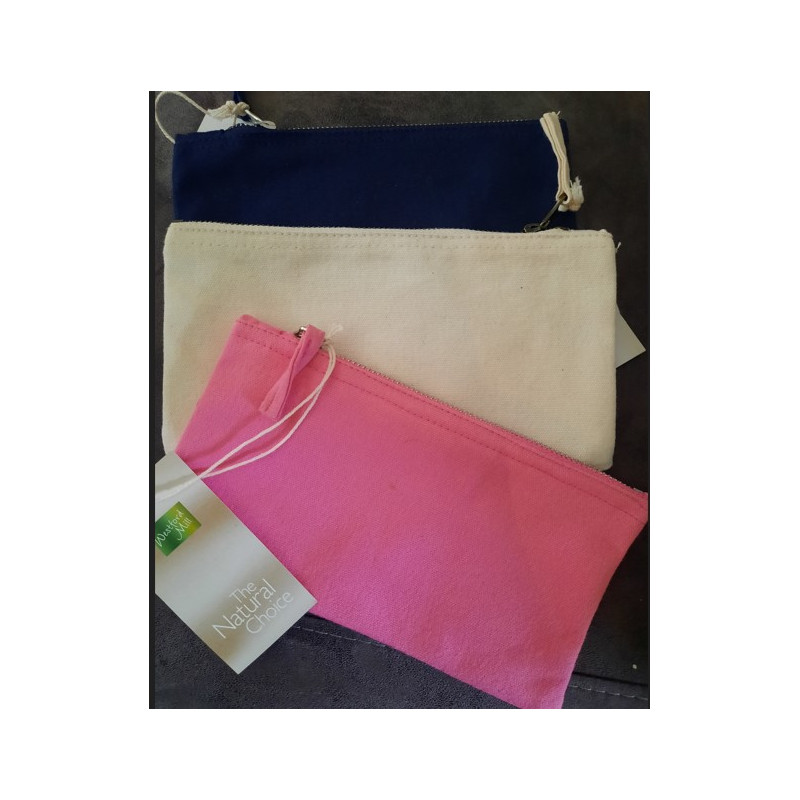 Canvas Accessory Pouch roze