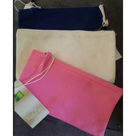 Canvas Accessory Pouch roze