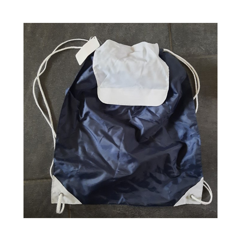 rugtas katoen met koord 40 x 35 cm