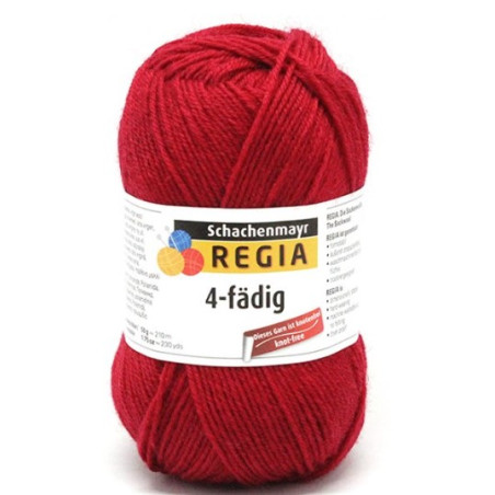 Regia Uni 4-ply 2002 Dark Red