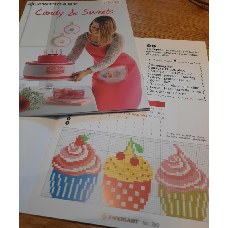 Zweigart borduren candy en sweet 104/289