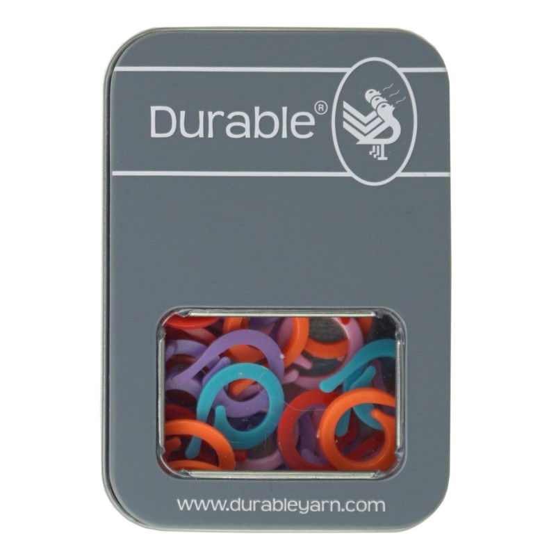 Durable Splitring stekenmarkeerders 19mm, 50 stuks Durable Splitring stekenmarkeerders 19mm, 50 stuks