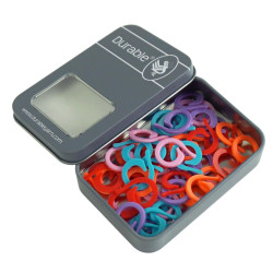 Durable Splitring stekenmarkeerders 19mm, 50 stuks