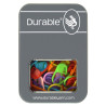 Durable Steekmarkeerders sluitbaar 23mm, 80 stuks assorti