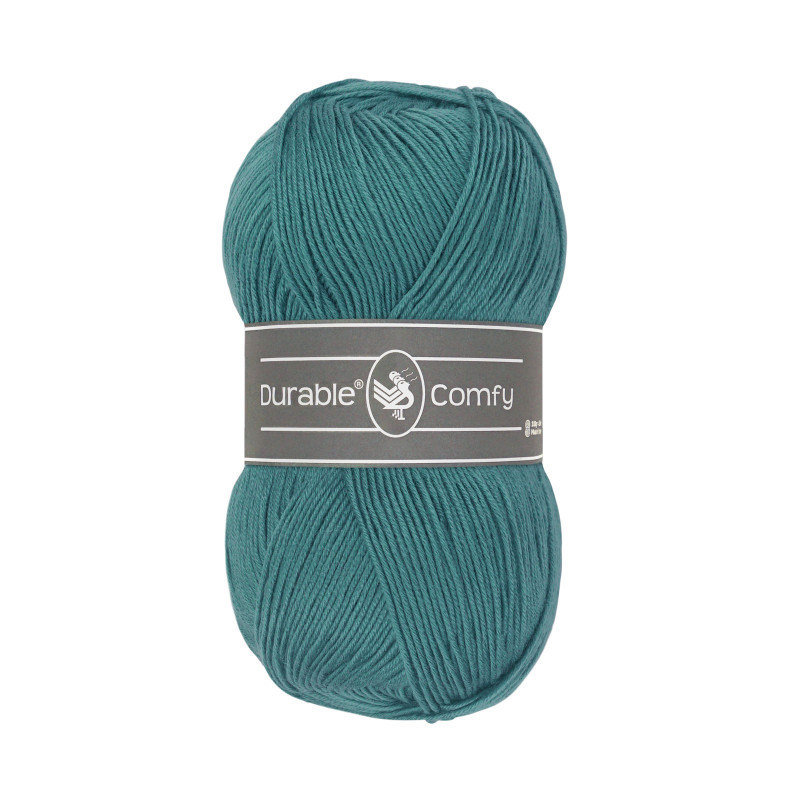 Durable Comfy brei- en haakgaren 100gr 372 blue pine