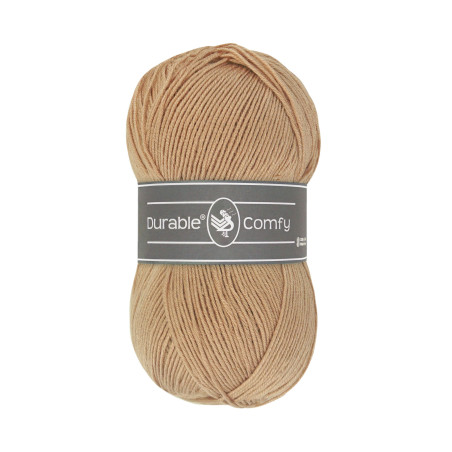 Durable Comfy brei- en haakgaren 100gr 422 sesame