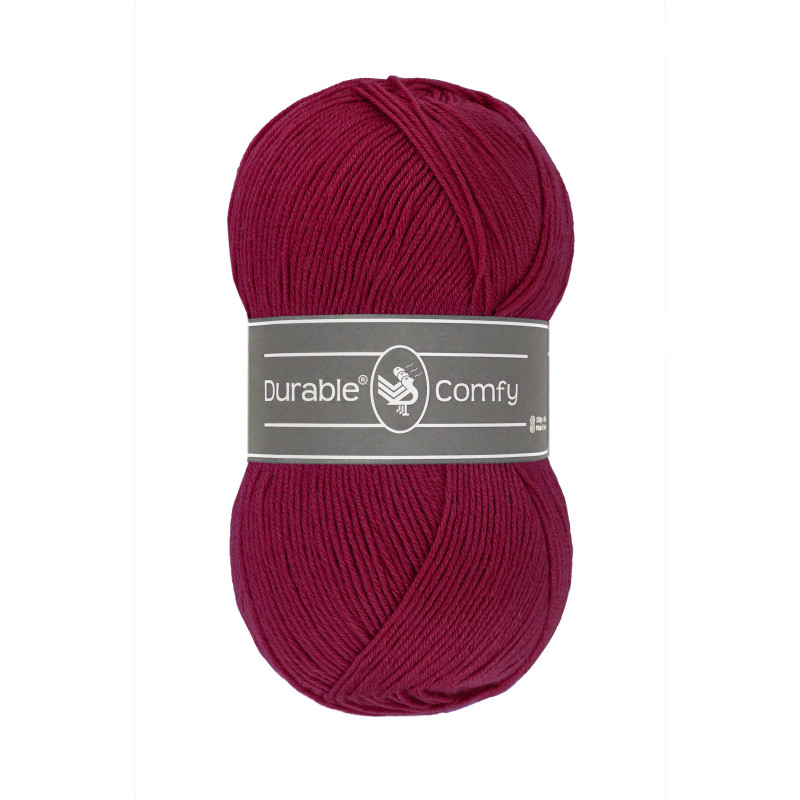 Durable Comfy brei- en haakgaren 100gr 222 bordeaux