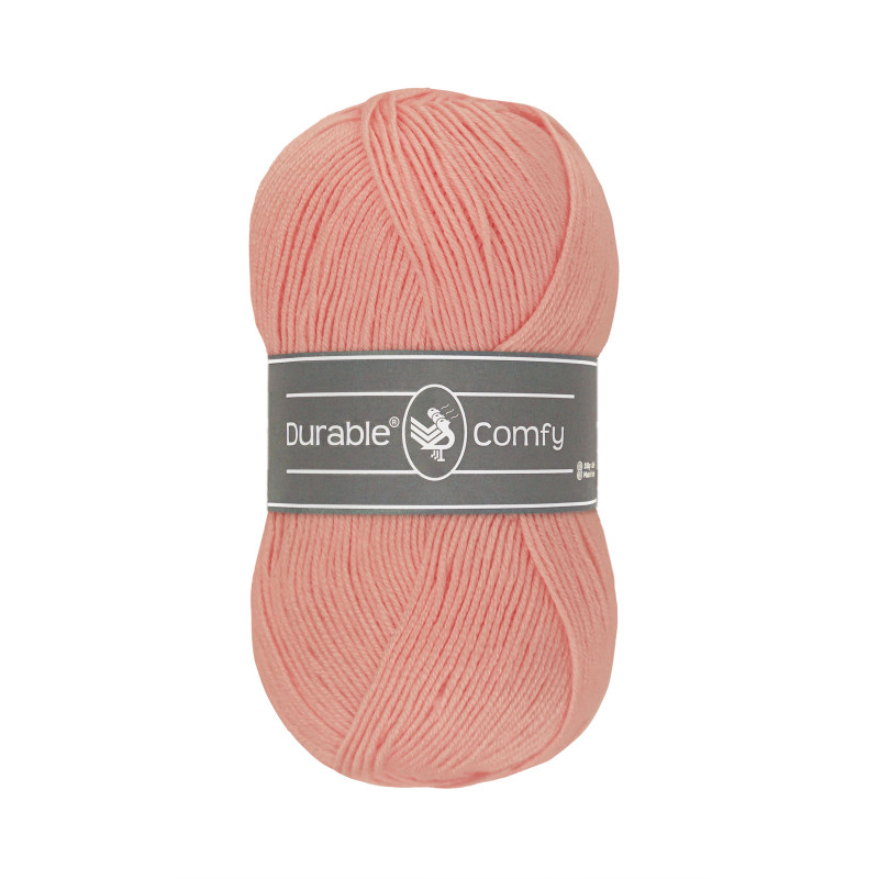 Durable Comfy brei- en haakgaren 100gr 2192 pale pink
