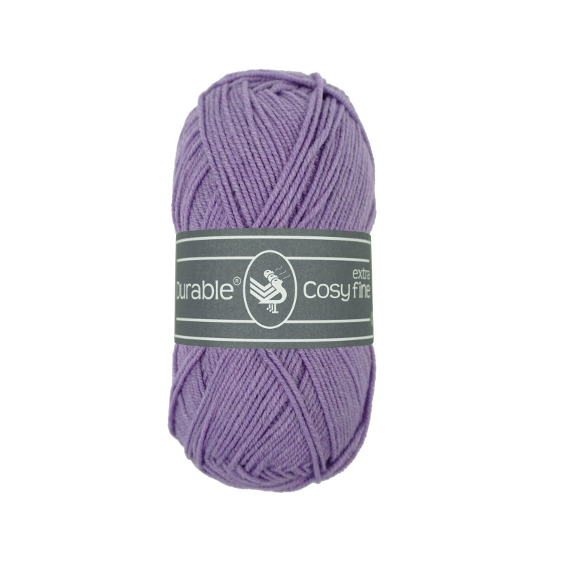 Durable Cosy Extra Fine  50 gram  katoen/acryl -269 light purple