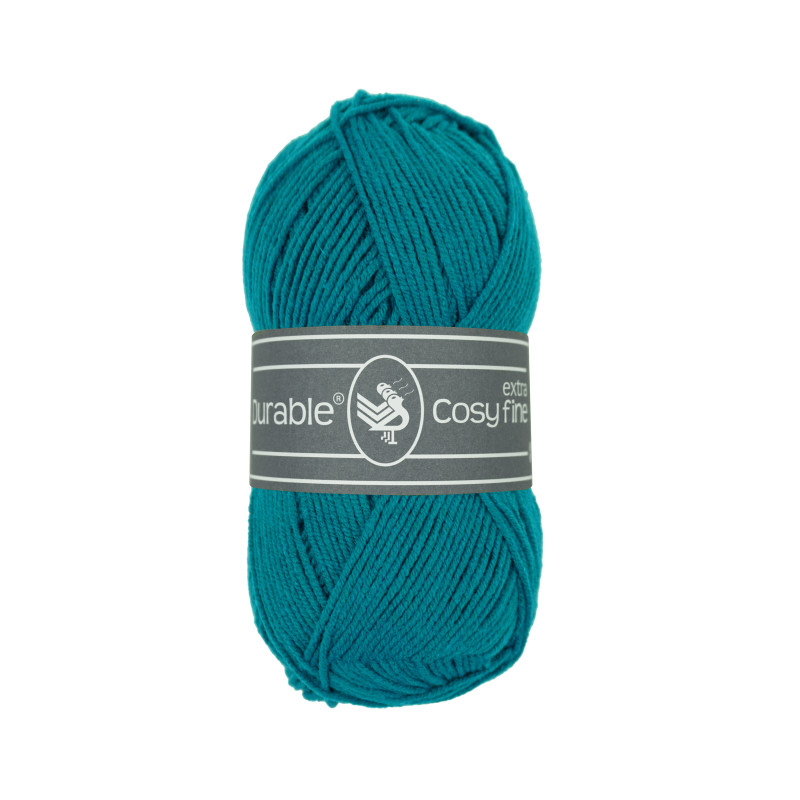 Durable Cosy Extra Fine  50 gram  katoen/acryl -2142 teal