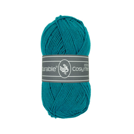 Durable Cosy Extra Fine  50 gram  katoen/acryl -2142 teal
