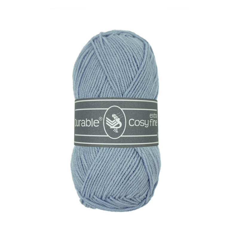 Durable Cosy Extra Fine  50 gram  katoen/acryl -289 blue grey