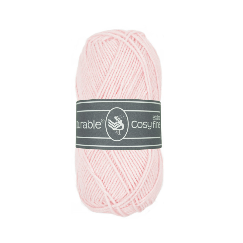 Durable Cosy Extra Fine  50 gram  katoen/acryl -203 light pink