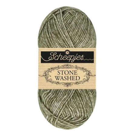 Stone washed 851 Chlorite Green