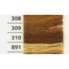 Anchor Perle 310 licht bruin borduurgaren 5 gram dikte 5