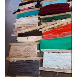 Restpartij lint kant band ca. 90 verschillende