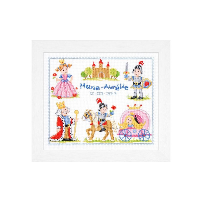 Borduurpakket ridders en prinsessen