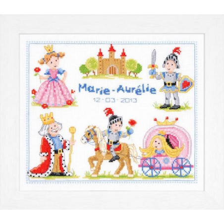 Borduurpakket ridders en prinsessen