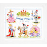 Borduurpakket ridders en prinsessen
