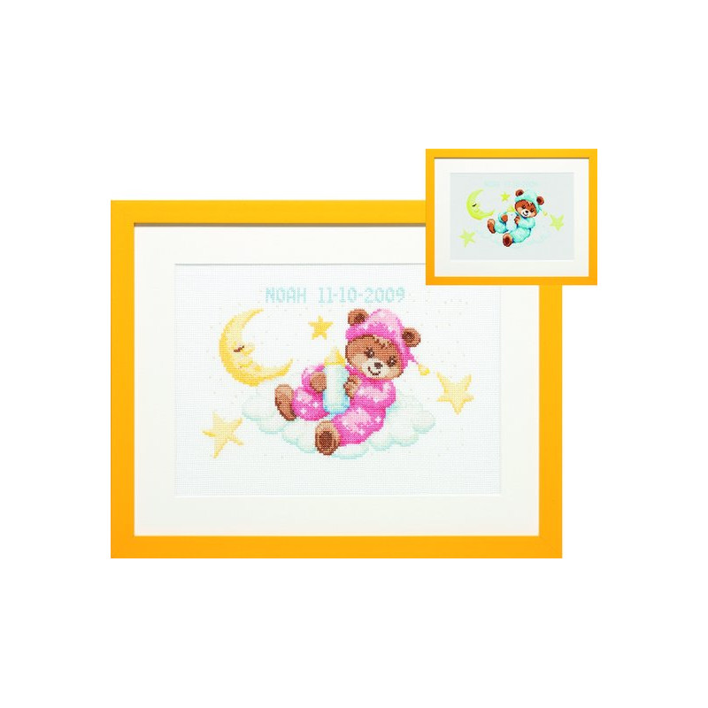 Geboortetegel Noah  225.293 ster maan