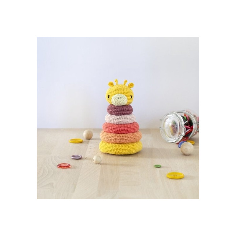 Haakpakket Stapelringen met giraffe - Anchor