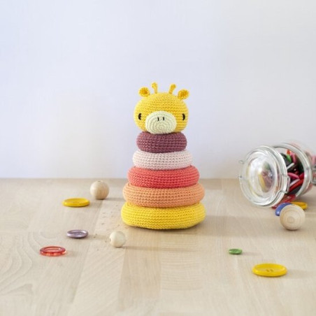 Haakpakket Stapelringen met giraffe - Anchor