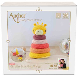 Haakpakket Stapelringen met giraffe - Anchor