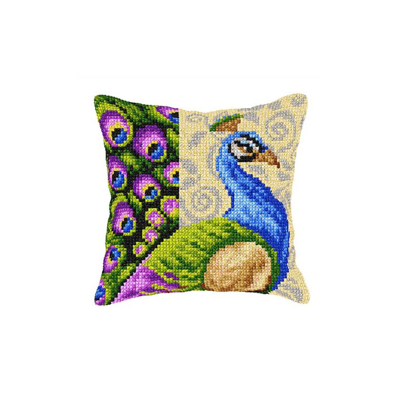 pauw 9553 borduurpakket kussen -  Orchidea