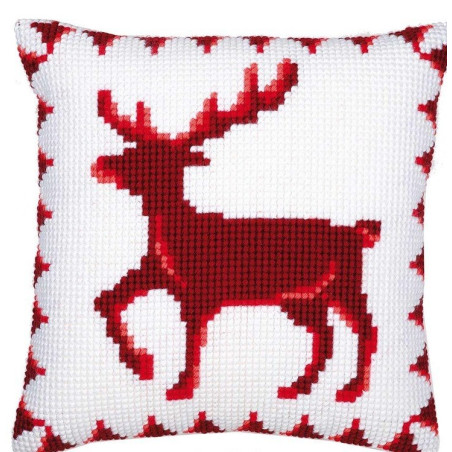 rendier 1200/138 kruissteekkussen vervaco kruissteekkussen