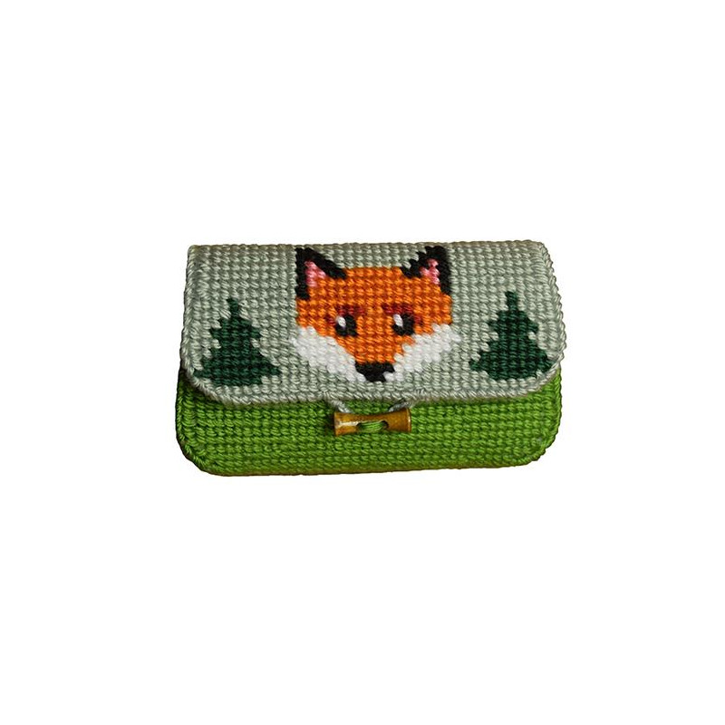 Vos  9851 Voorbedrukt borduur tassenpakket