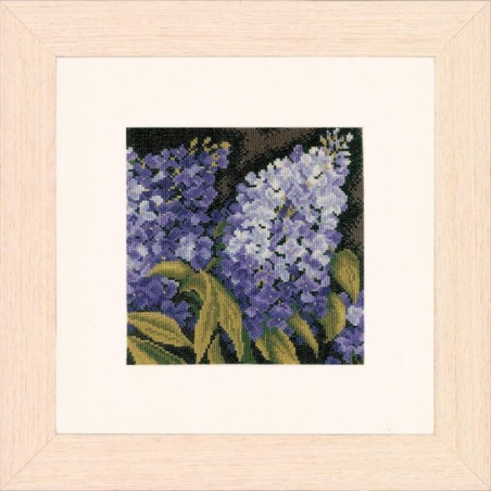 Telpakket lilac borduren Aida pn-0144566 lanarte