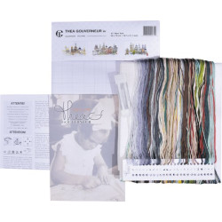 Thea Gouverneur - telpakket471 New York - Linnen - 50 cm x 79 cm