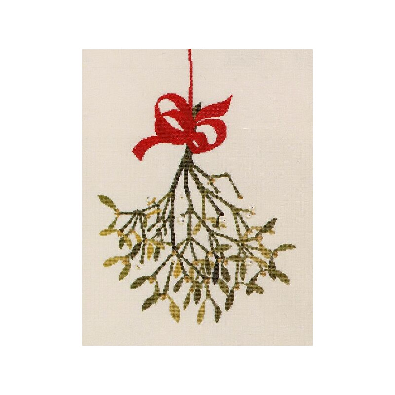 Borduurpakket Eva Rosenstand 08-4303 Mistletoe 35x45cm