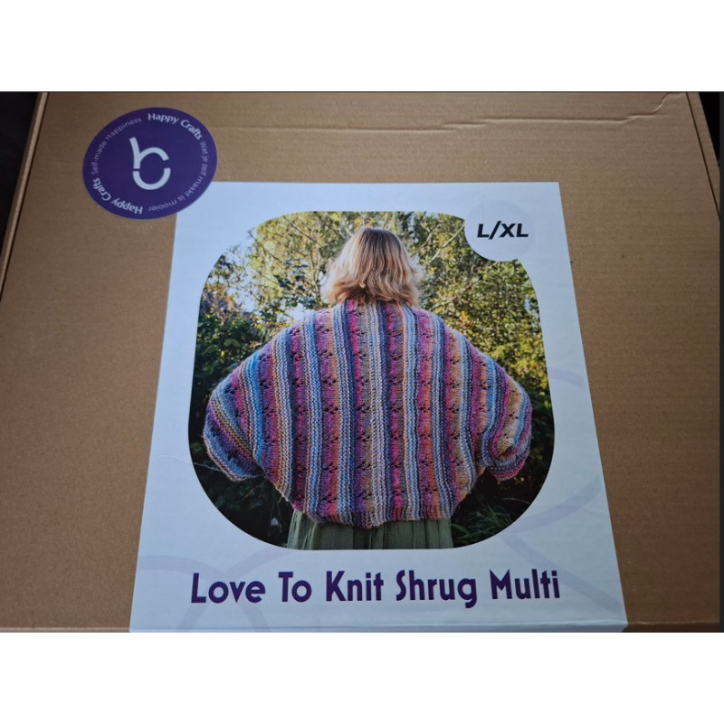 Love to knit shrug dmc pirouette xl kleur 1104 3 bollen