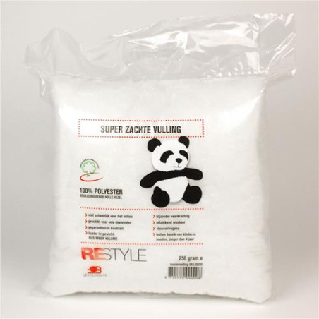 Kussenvulling super zacht 100% polyester 250 gram