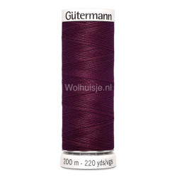 Naaigaren 108 donker bordeaux 200m Gütermann