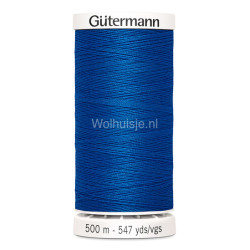 Naaigaren 322 midden blauw 500m Gütermann