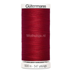 Naaigaren 46 donker rood 500m Gütermann