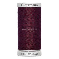 Super sterk naaigaren 369 bordeaux 100 m Gütermann