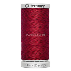 Super sterk naaigaren 46 donker rood 100 m Gütermann