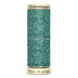 Metalic effect garen 235 blauwgroen 50m Gütermann