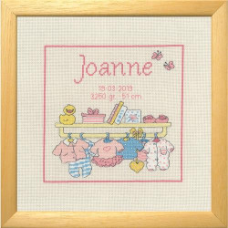 Permin 92-8301 Borduurpakket Bobbi Joanne 22x22 cm