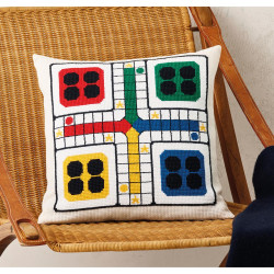Permin 83-4125 Mens erger je niet 40x40cm-