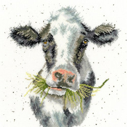 Milk Maid Aida Borduurpakket  XHD84 bothy threads